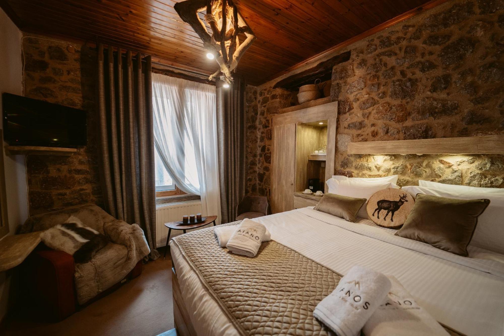 Afanos Guesthouse Arachova Chambre photo