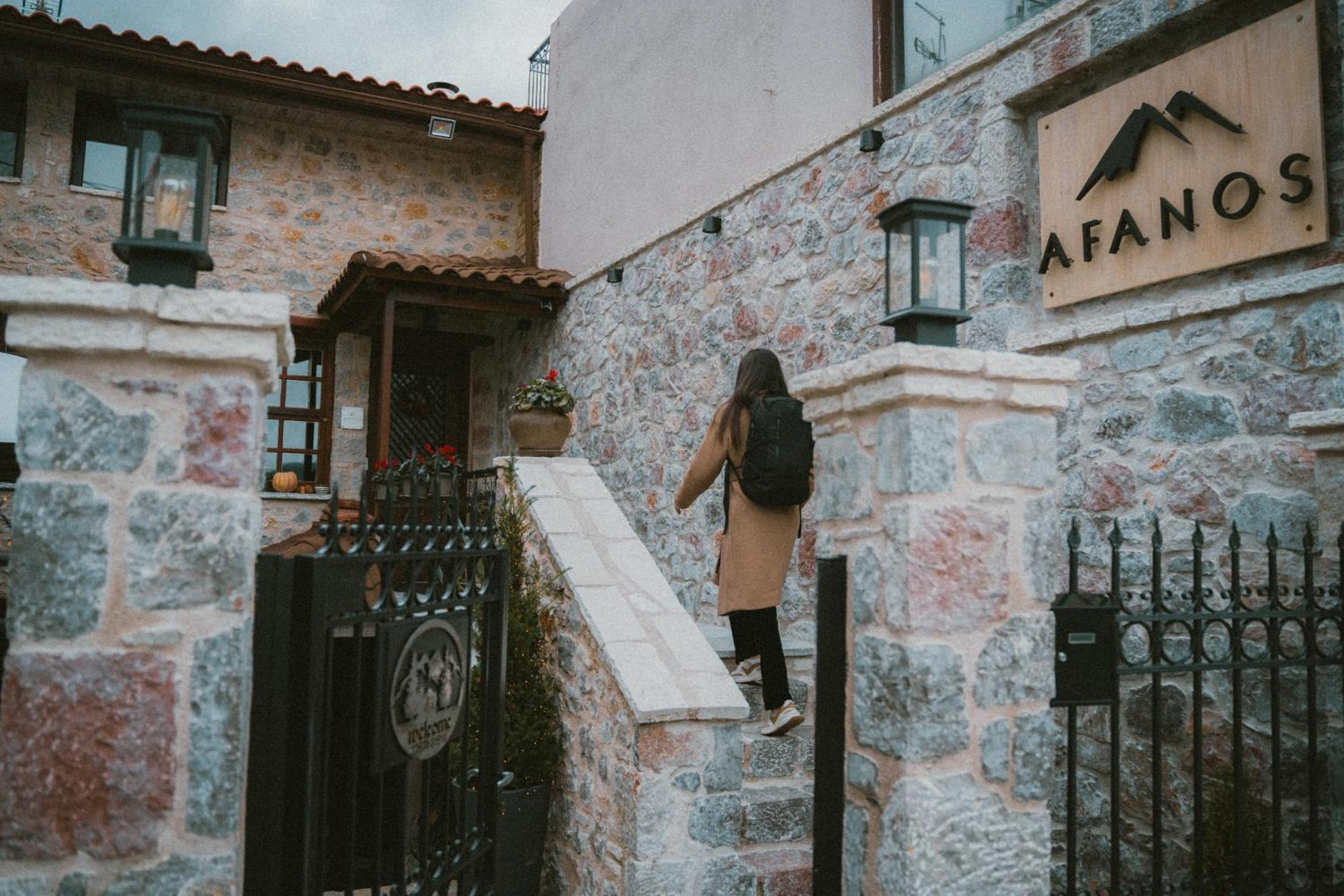 Afanos Guesthouse Arachova Extérieur photo